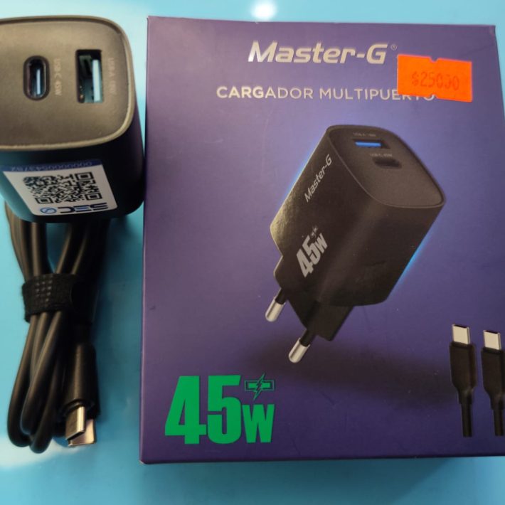 CARGADOR MASTER G 45W